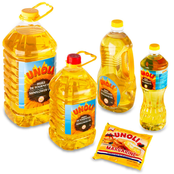 unoli-volumes-schuin Refined oils for retail chains and consumer market