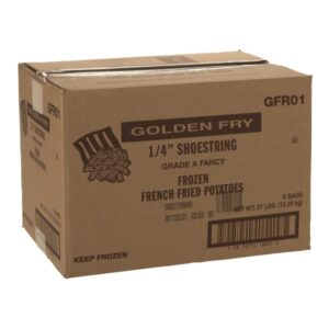 FRENCH FRIES, 1/4", SHOE STRING, GLDN FRY