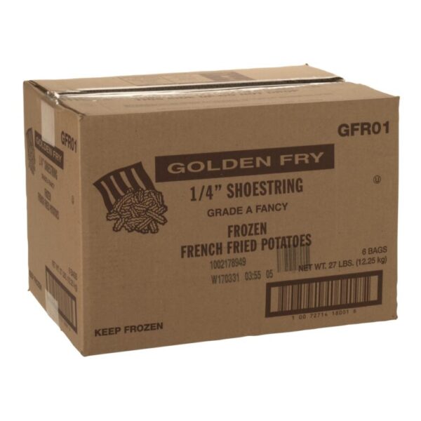FRENCH FRIES, 1/4", SHOE STRING, GLDN FRY
