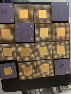 Wholesale CPU Processor Scrap Gold Recovery Ceramic CPU Scrap For Sale