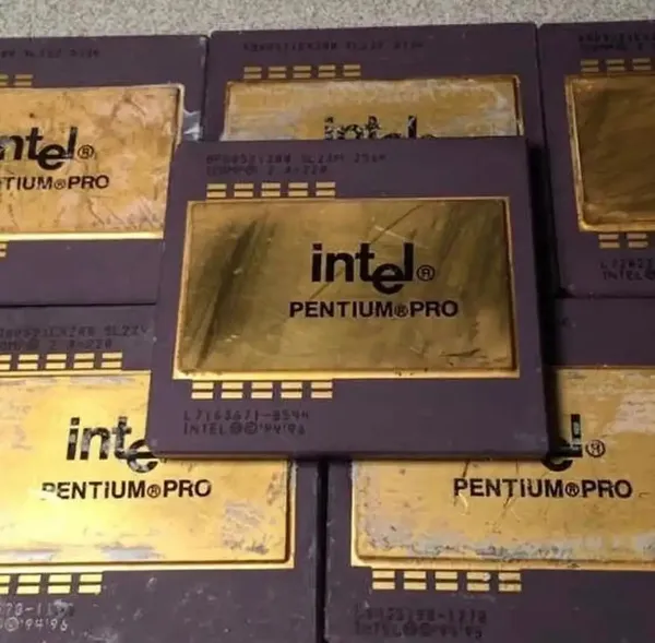 High Quality Processor Scrap Ceramic CPU With Gold Pins For Sale
