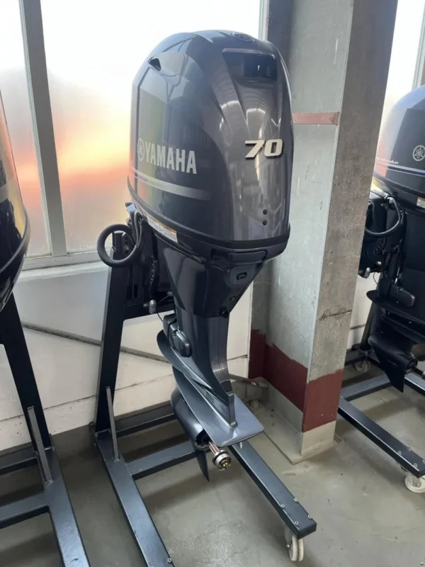 Slightly Used Yamaha 70HP 4-Stroke Outboard Motor Engine
