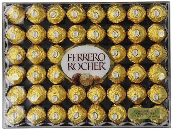 Ferrero Rocher Christmas Chocolate, Assorted, 48ct (Imported from Canada)