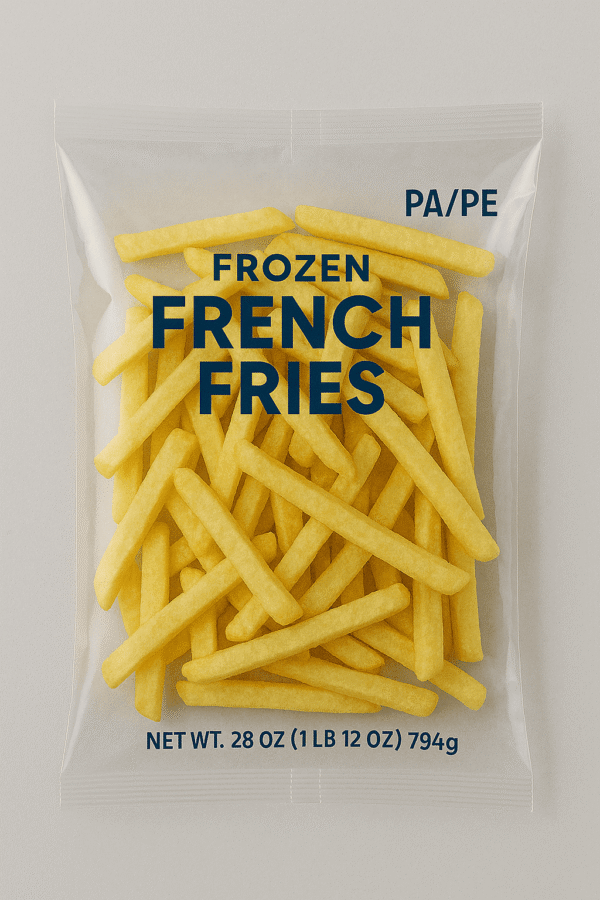 PA-or-NYPE-Frozen-French-Fries-Packaging material for frozen French fries