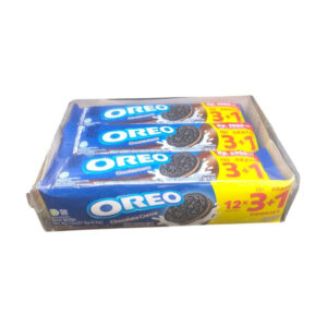 Oreo Chocolate Biscuits 411.6g (12 packs 36.8g)