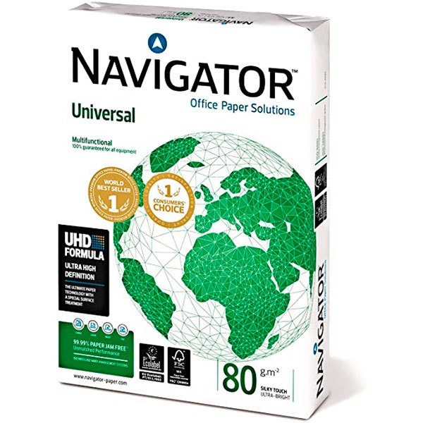 Navigator A4 Copier Paper White 210 x 297 80gsm