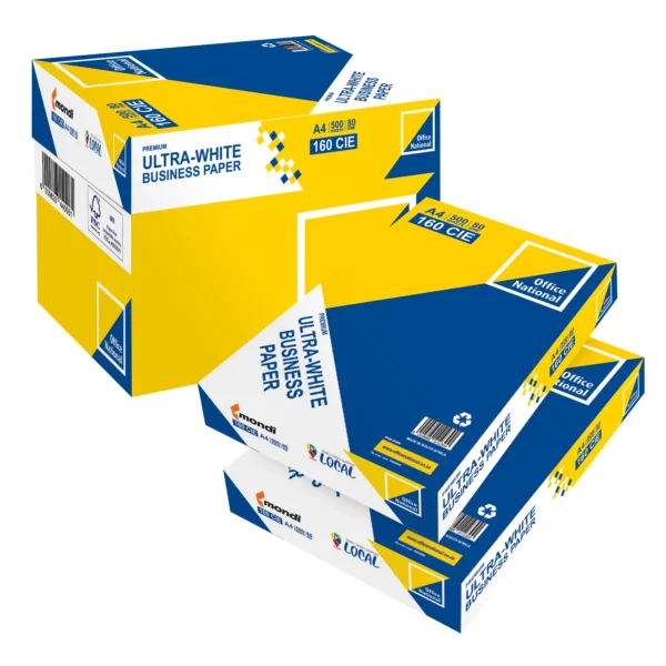 OFFICE NATIONAL 80gsm Premium Bond/Copy Paper - White - A4 - 500 Pack5 OFFICE NATIONAL 80gsm Premium Bond/Copy Paper - White - A4 - 500 Pack